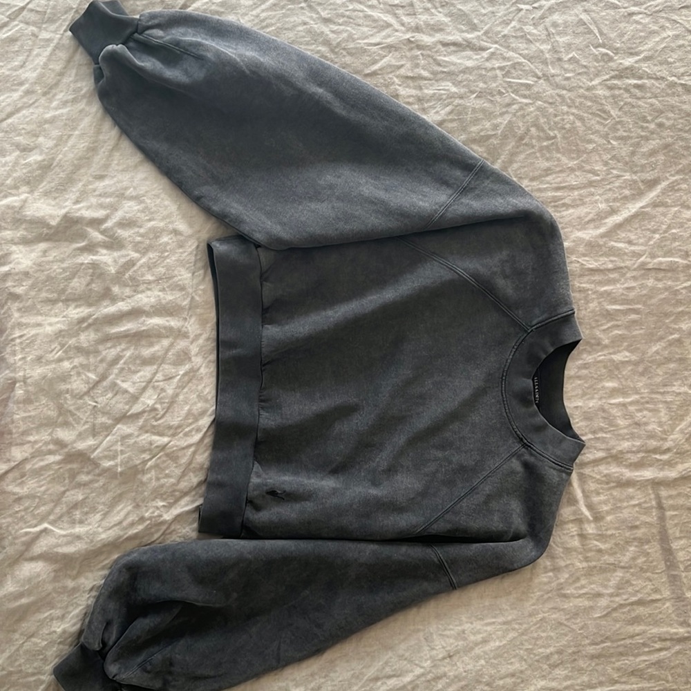 All Saints black sweatshirt